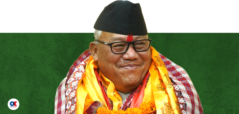 भिष्मराज आङ्देम्बे : संसद्को दोस्रो यात्रामा दलको नेता