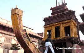 बिस्केट जात्राको तयारी तीव्र