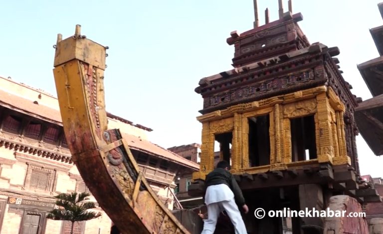 बिस्केट जात्राको तयारी तीव्र