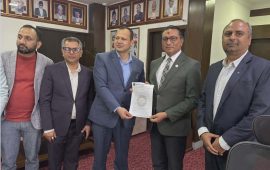 सेयर बजार घटेका बेला ब्रोकर एसोसिएसनले अर्थमन्त्रीलाई बुझायो ६ बुँदे सुझाव