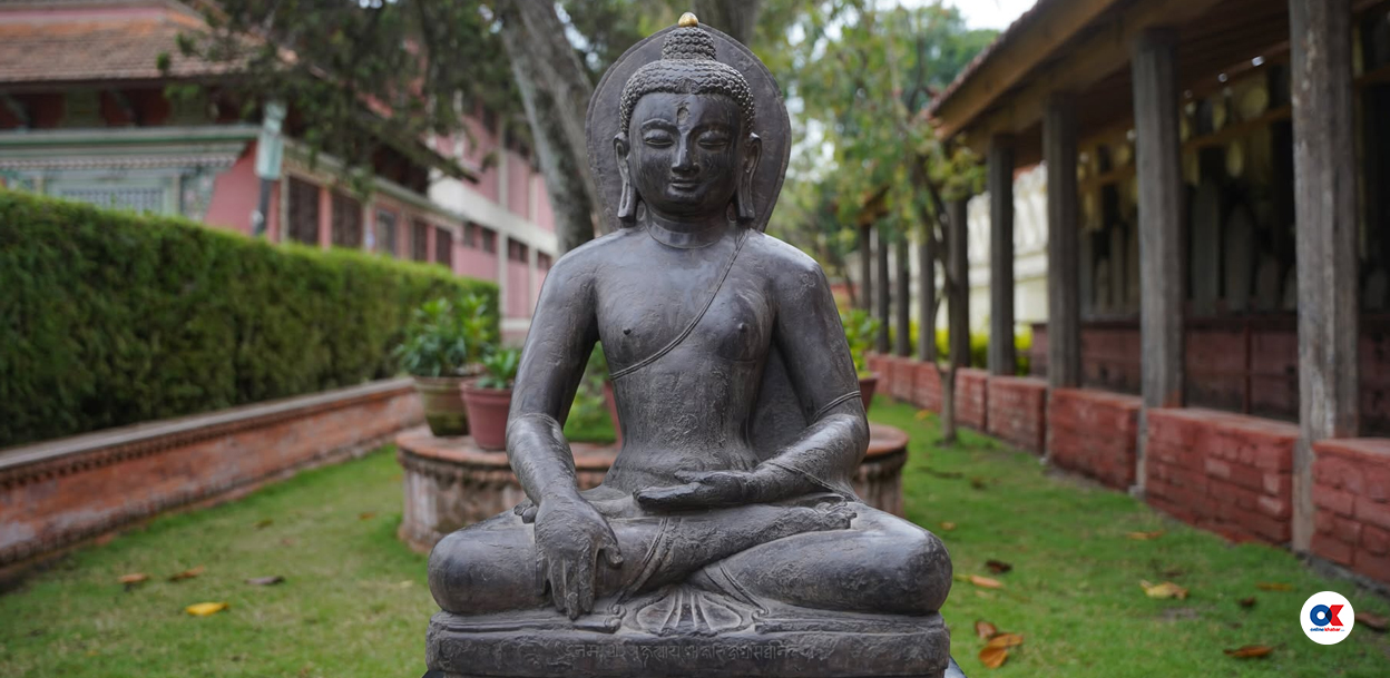 अमेरिकाबाट फिर्ता भएको बुद्धको मूर्ती पुनर्स्थापना (तस्वीरहरू)