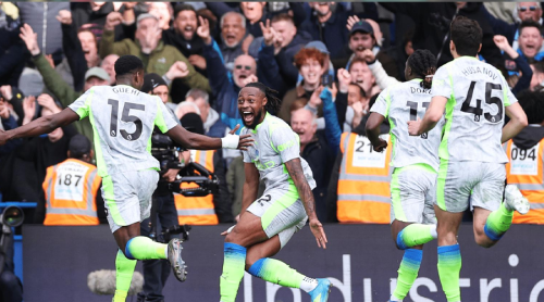 चेल्सीलाई हराउँदै सिटीले घटायो आर्सनलसँगको दूरी