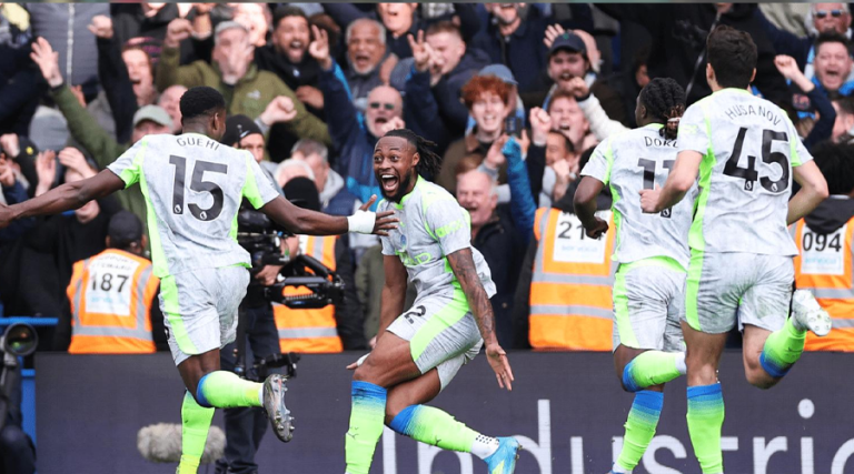 चेल्सीलाई हराउँदै सिटीले घटायो आर्सनलसँगको दूरी