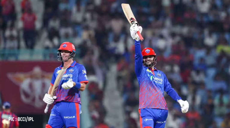 रिज्भी र स्टब्सको शतकीय साझेदारीमा लखनउमाथि दिल्लीको जित