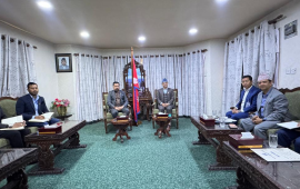 बूढीगण्डकी जलविद्युत आयोजना निर्माणमा सभामुखको चासो