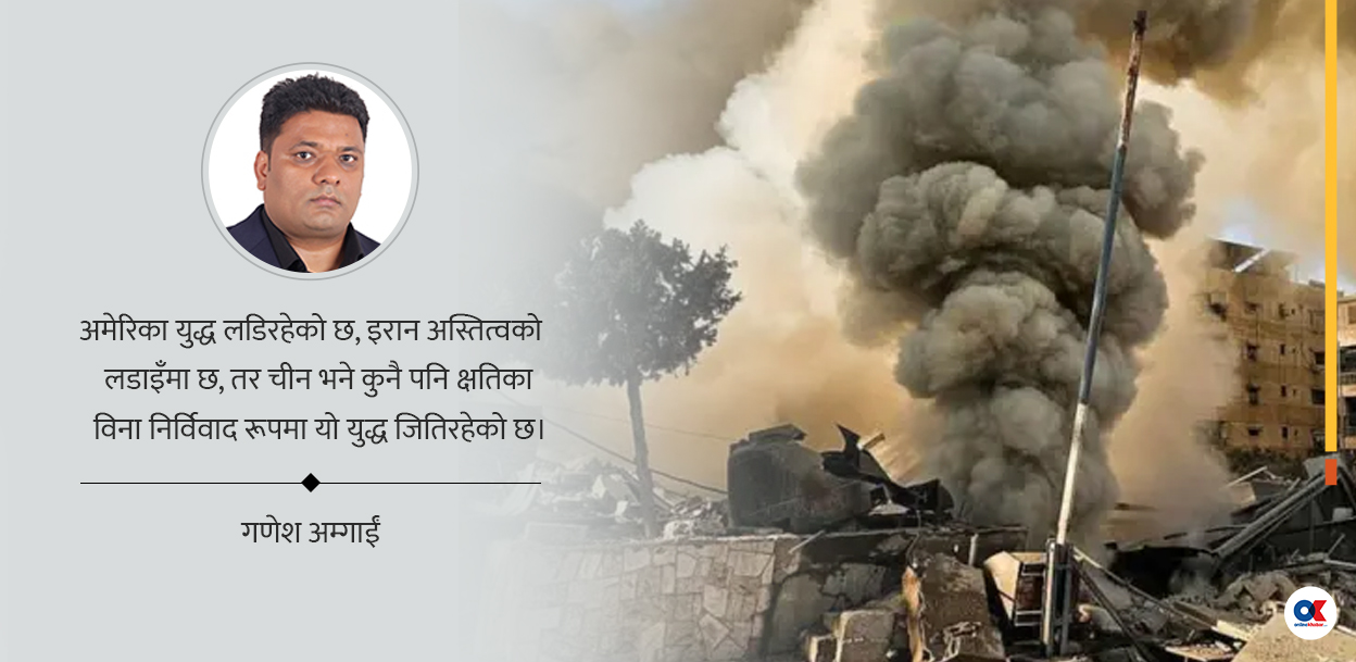 अमेरिका-इरान युद्धको राप र चीनको मौन विजय