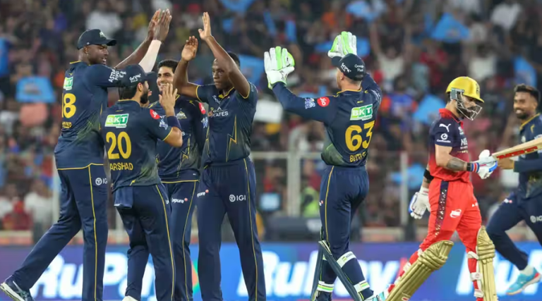 आईपीएलमा बेंगलुरुमाथि गुजरातको जित