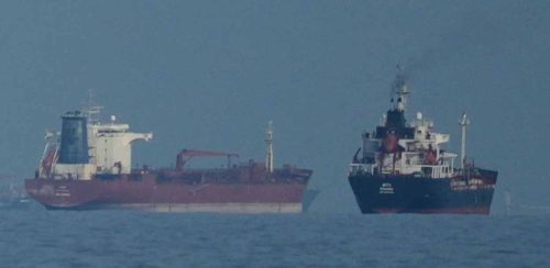 होर्मुजबाट बाहिरियो पहिलो पाकिस्तानी  कच्चा तेल बोकेको जहाज 