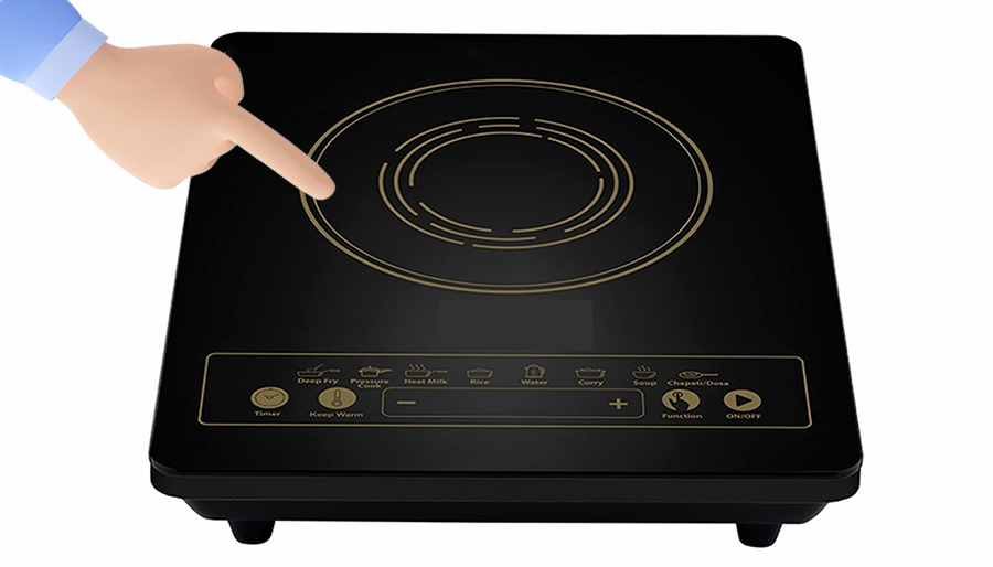 इन्डक्सन चुलोमा किन बनाइएको हुन्छ गोलो घेरा ?