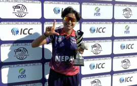 भानुआतुविरुद्ध कविता कुँवरको शानदार बलिङ, ह्‍याट्रिक सहित ६ विकेट लिइन्