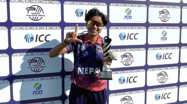 भानुआतुविरुद्ध कविता कुँवरको शानदार बलिङ, एक्लै लिइन् ६ विकेट