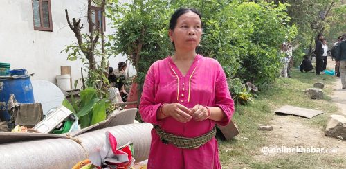 सुकुमवासी बस्तीकी कान्छिमायाको दुखेसो– सरकारले भनेको भए किन कोठा खोज्थेँ र ?