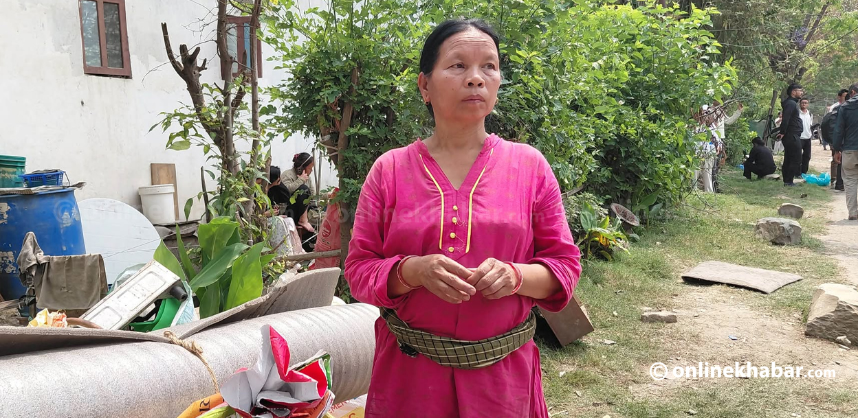 सुकुमवासी बस्तीकी कान्छिमायाको दुखेसो– सरकारले भनेको भए किन कोठा खोज्थेँ र ?