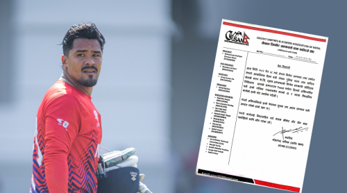 करण केसीको अभिव्यक्तिप्रति अम्पायर्स संघको आपत्ति