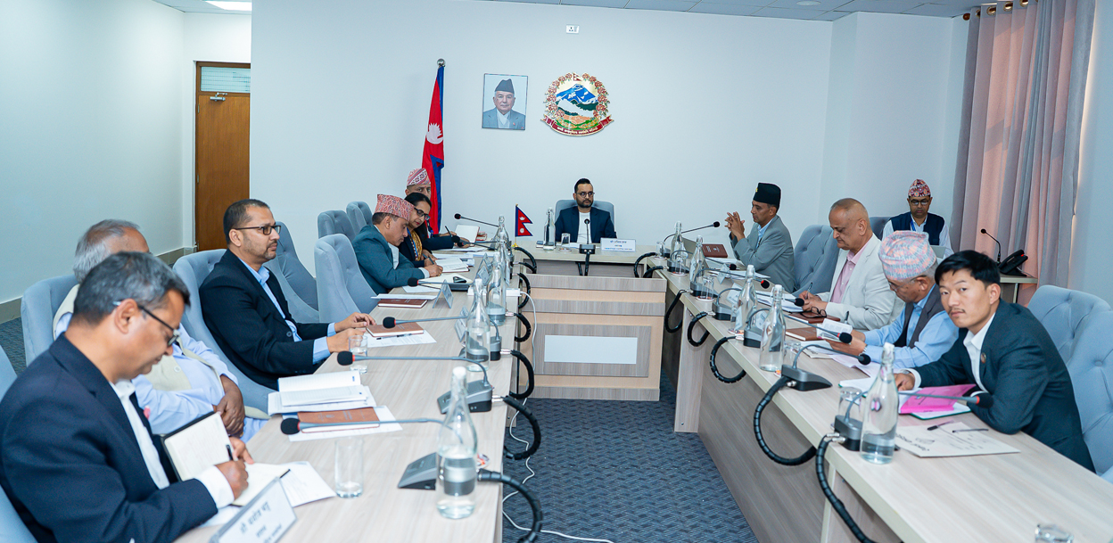 संविधान संशोधन बहसपत्र तयार गर्ने कार्यदलको बैठक जारी