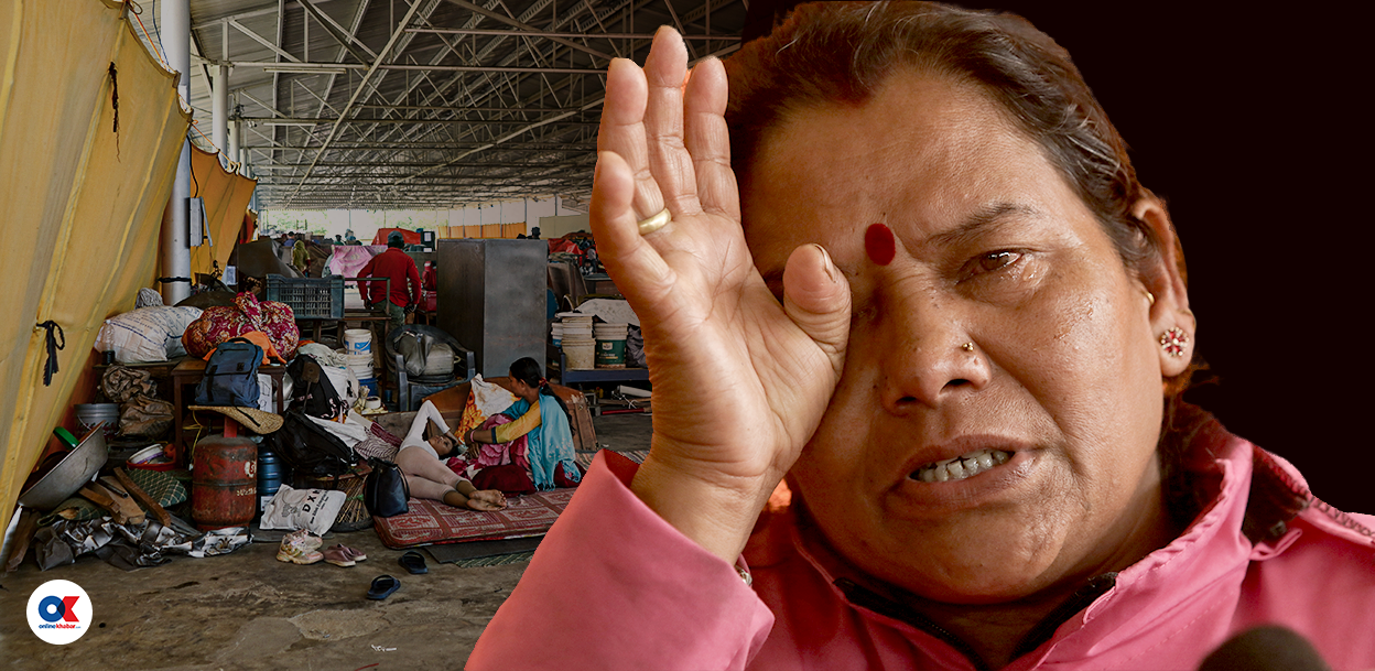 अस्थायी सेल्टरमा बेचैन सुकुमवासी