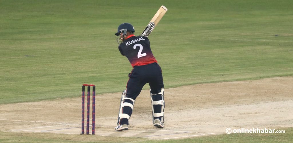 कुशल भुर्तेलको अर्धशतकमा नेपालले बराबरी गर्‍यो टी–२० शृंखला