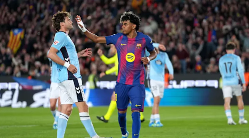 यमालको गोलमा बार्सिलोनाको जित