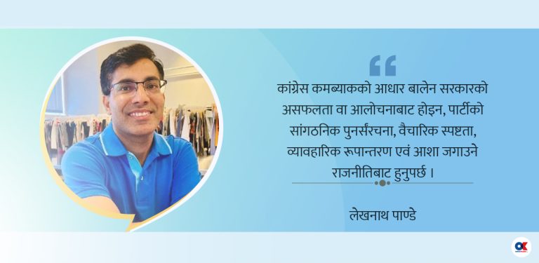 कांग्रेसको रिटर्न टिकट