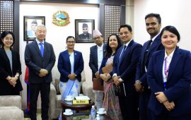 नेपालका लागि जापानी राजदूतसँग कानुमन्त्रीको भेटवार्ता