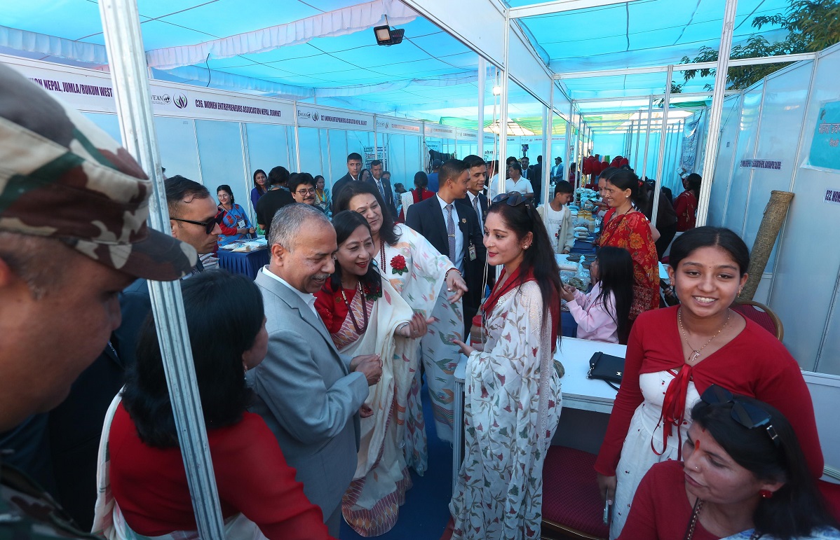 ललितपुरमा अन्तर्राष्ट्रिय महिला उद्यमी व्यापार मेला सुरु