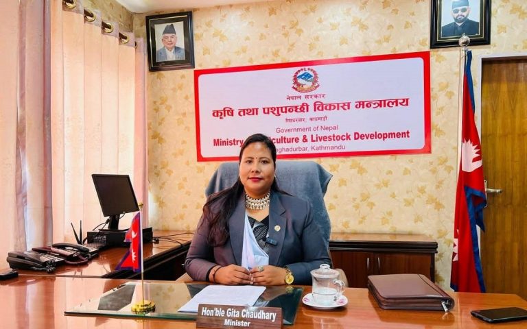 कृषिका अनुसन्धान खेतबारीसम्म पुर्‍याउन नार्कलाई मन्त्री चौधरीको निर्देशन