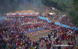 मातातीर्थमा आमाको स्मरण (तस्वीरहरू)