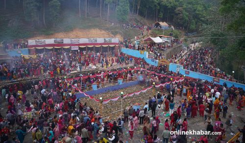 मातातीर्थमा आमाको स्मरण (तस्वीरहरू)