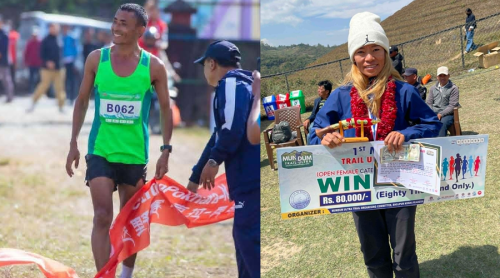 होमलाल र निर्मलाले जिते मुन्दुम ट्रेलको उपाधि