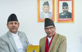 गण्डकीका प्रदेश प्रमुखसमक्ष मुस्लिम आयोगको वार्षिक प्रतिवेदन पेस