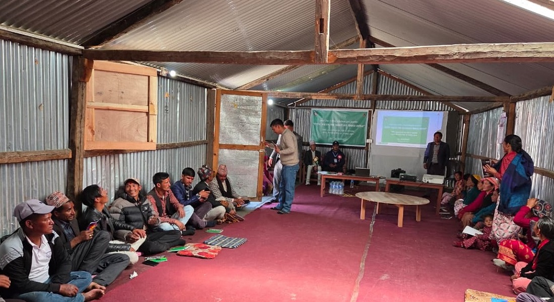 नबिल बैंकले १६ स्थानमा सिपमूलक वित्तीय साक्षरता तथा उद्यमशीलता विकास तालिम दिँदै