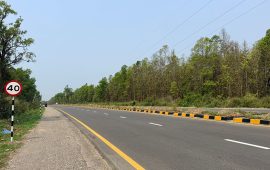 नारायणगढ-बुटवल सडक विस्तार : सडक सुरक्षाको पनि काम हुँदै