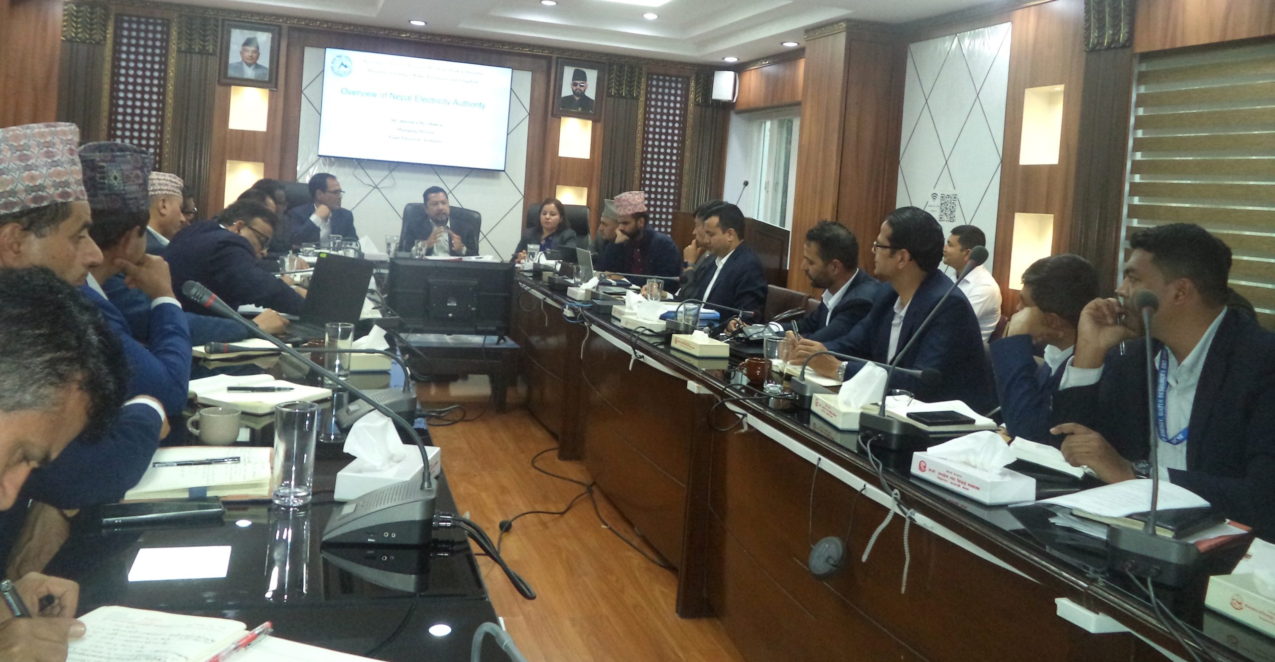 चालु वर्षमा सकिने योजनाको ‘चेक लिस्ट’ बनाउन ऊर्जामन्त्रीको निर्देशन