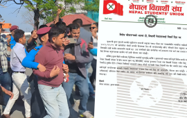 पक्राउ परेका विद्यार्थी नेताहरूलाई निःसर्त रिहा गर्न नेविसंघको माग