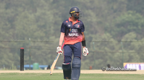 ब्याटिङ ‘कोल्याप्स’ हुँदा नेपाल ए ओमानसँग पराजित