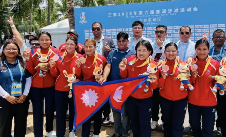 महिला बिच कबड्डीमा भारतलाई उपाधि, नेपाली टोलीलाई कांस्य