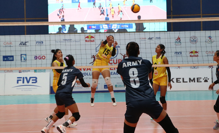 दशौं पीएम कप एनभीए भलिबल लिग : महिलातर्फ न्यु डायमन्ड र एपीएफ विजयी