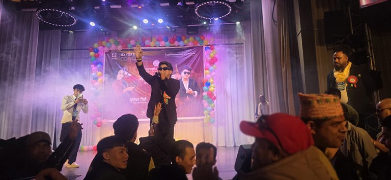 मस्कोमा नेपालीहरुले मनाए नयाँ वर्ष