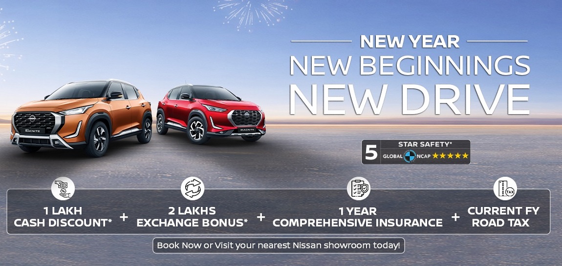 निसान गाडीको ‘न्यू इयर, न्यू बिगिनिङ्स, न्यू ड्राइभ’ योजना सार्वजनिक