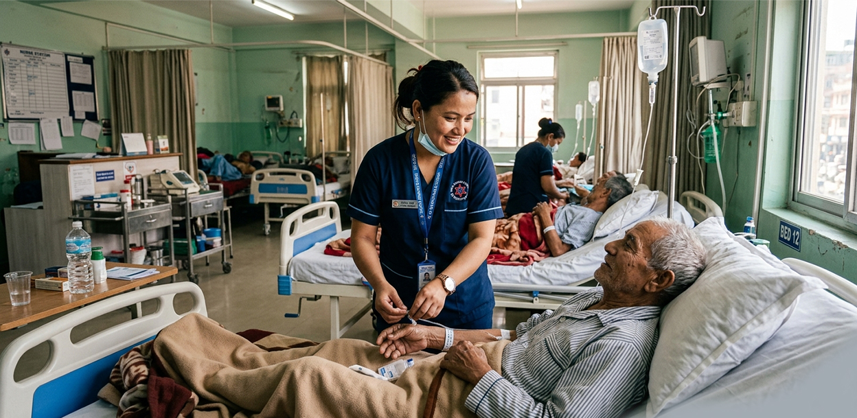 दुई दिने बिदामा विभेद : डाक्टर घरमा, नर्स वार्डमा