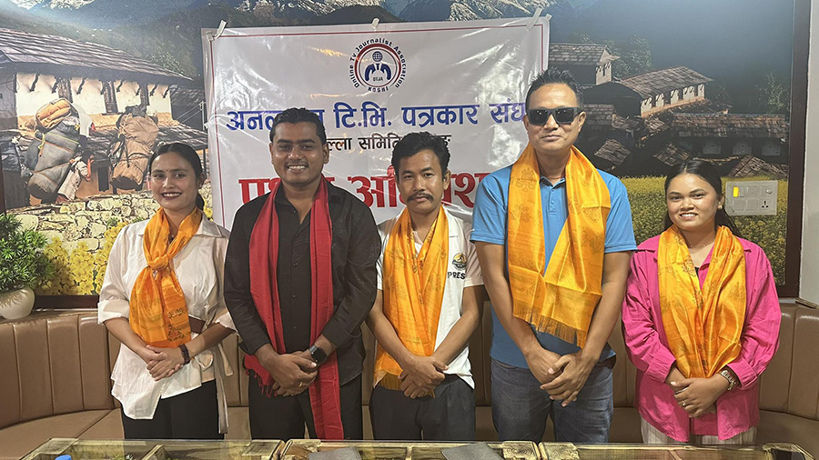 अनलाइन टिभी पत्रकार संघ मोरङको अध्यक्षमा रमेश भण्डारी