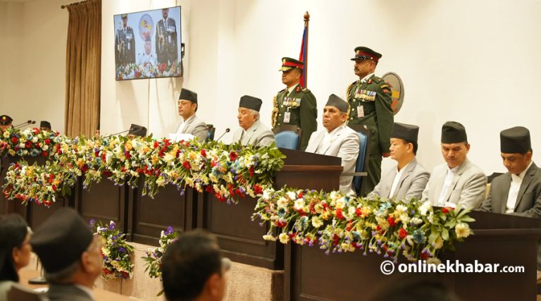 प्रतिनिधिसभाद्वारा राष्ट्रपति पौडेलको सम्बोधनप्रति धन्यवाद