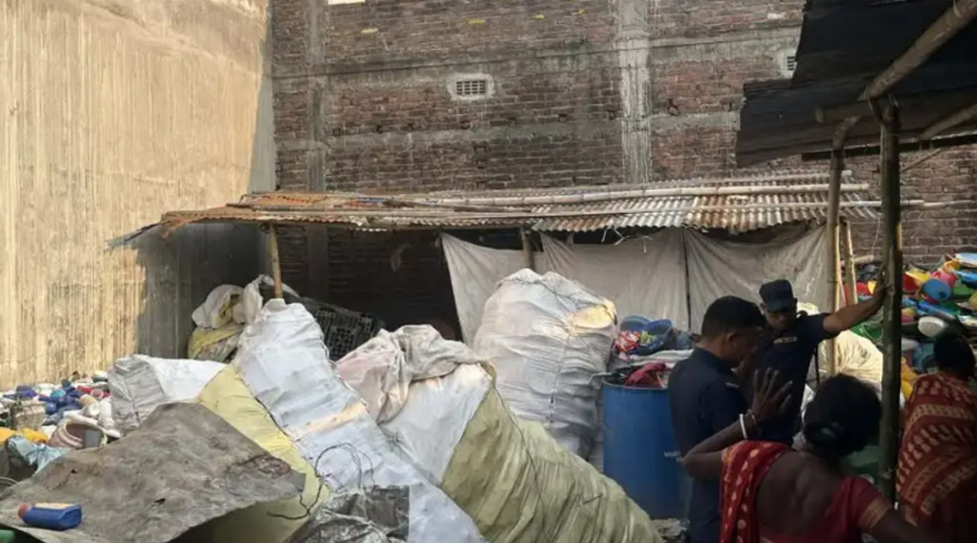 हराएको सिटी सफारीको पाटपुर्जा कवाडी गोदाममा फेला