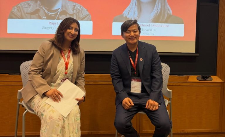 हार्वर्ड युनिभर्सिटीमा सुनिए राजु लामा, न्युयोर्क कन्सर्टको रकम वृक्षारोपण र शिक्षामा