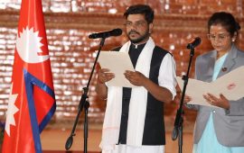 नवनियुक्त दुई मन्त्रीले लिए शपथ