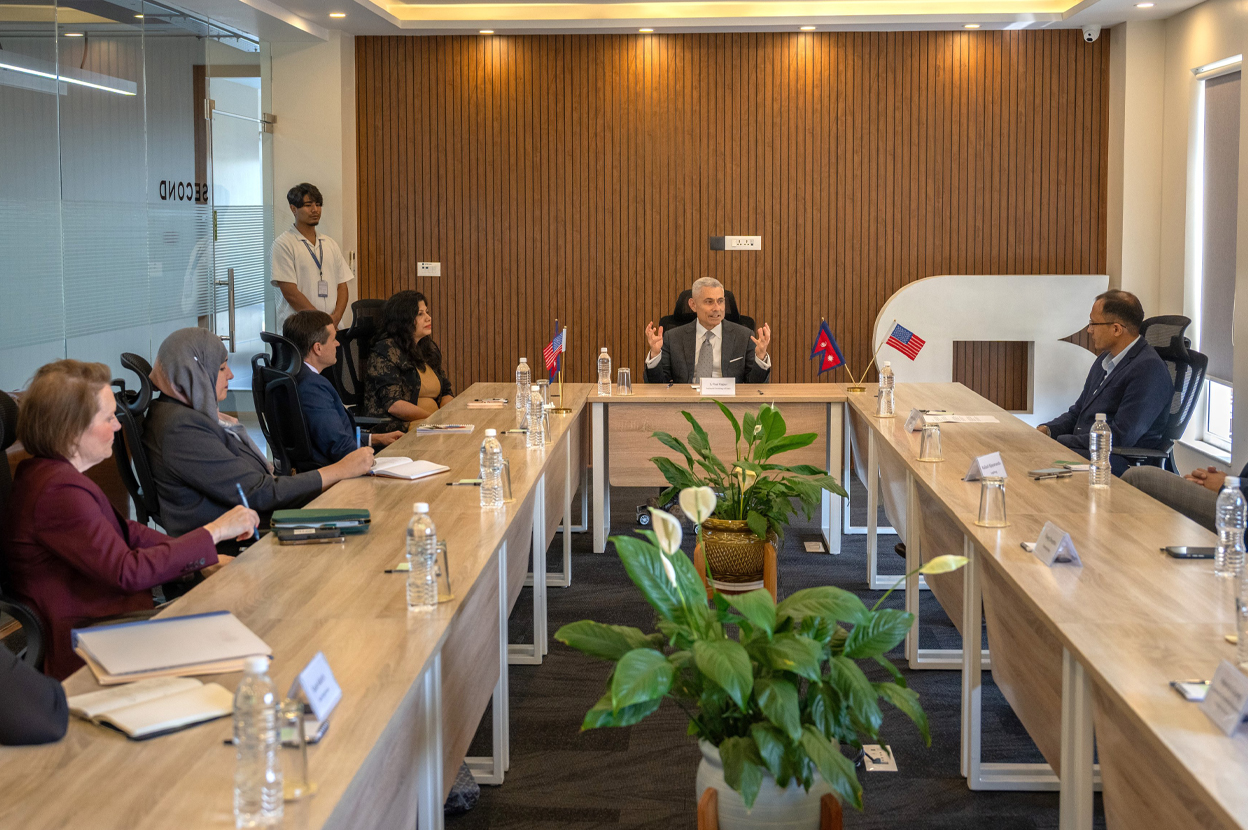 अमेरिकी सहायक विदेशमन्त्रीको भ्रमण, रविसँग भयो अमेरिका-नेपाल सहकार्यका क्षेत्रबारे छलफल