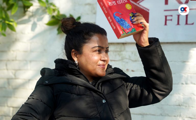 ‘सेतो धरती’ नाटकको निर्मात्रीमा रेखा थापा, मञ्चन शुक्रबारदेखि