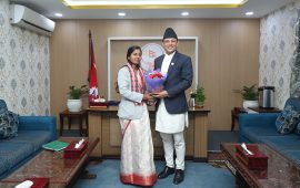 उपसभामुखले गरिन पदभार ग्रहण