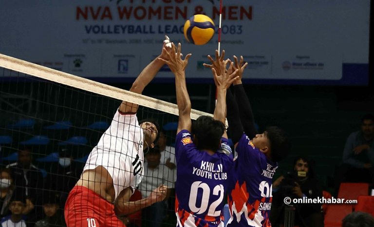 १०औं पीएम कप एनभीए भलिबल लिग : पुरुषतर्फ पुलिस र रुकुम पश्चिमको लगातार तेस्रो जित