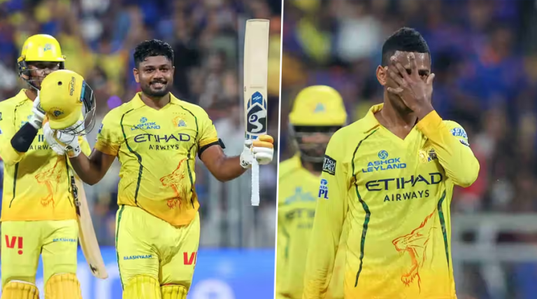 सामसनको शतक, होसेनको ४ विकेटमा मुम्बईमाथि चेन्नईको फराकिलो जित